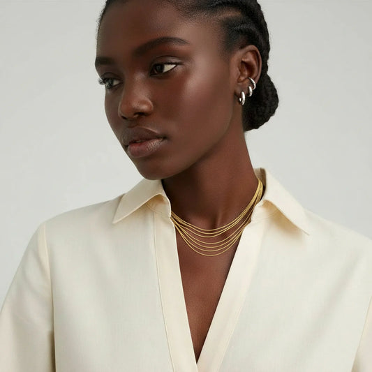 Golden Hour Layers Necklace