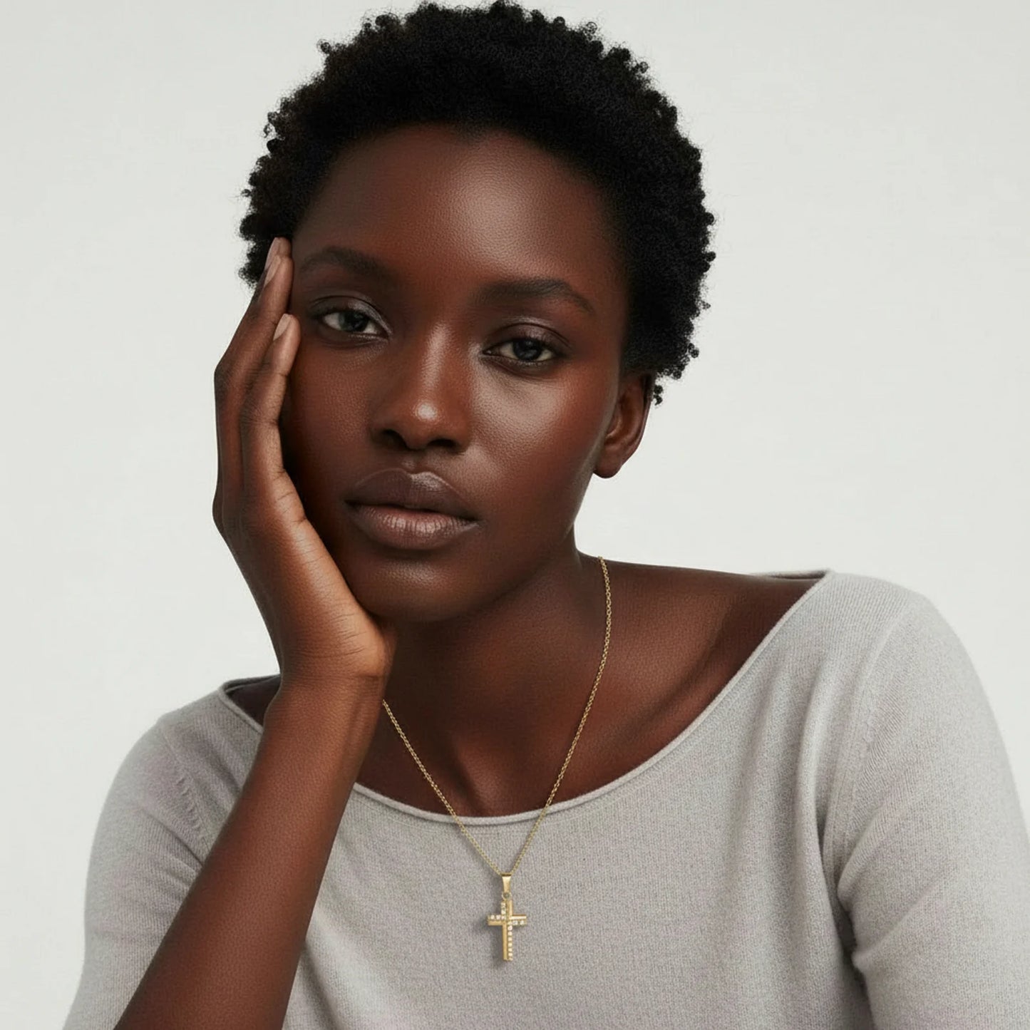 Divine Grace Cross Necklace