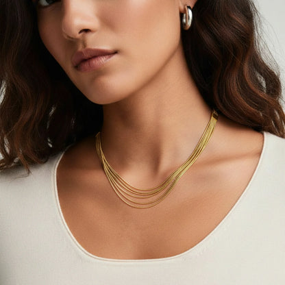 Golden Hour Layers Necklace