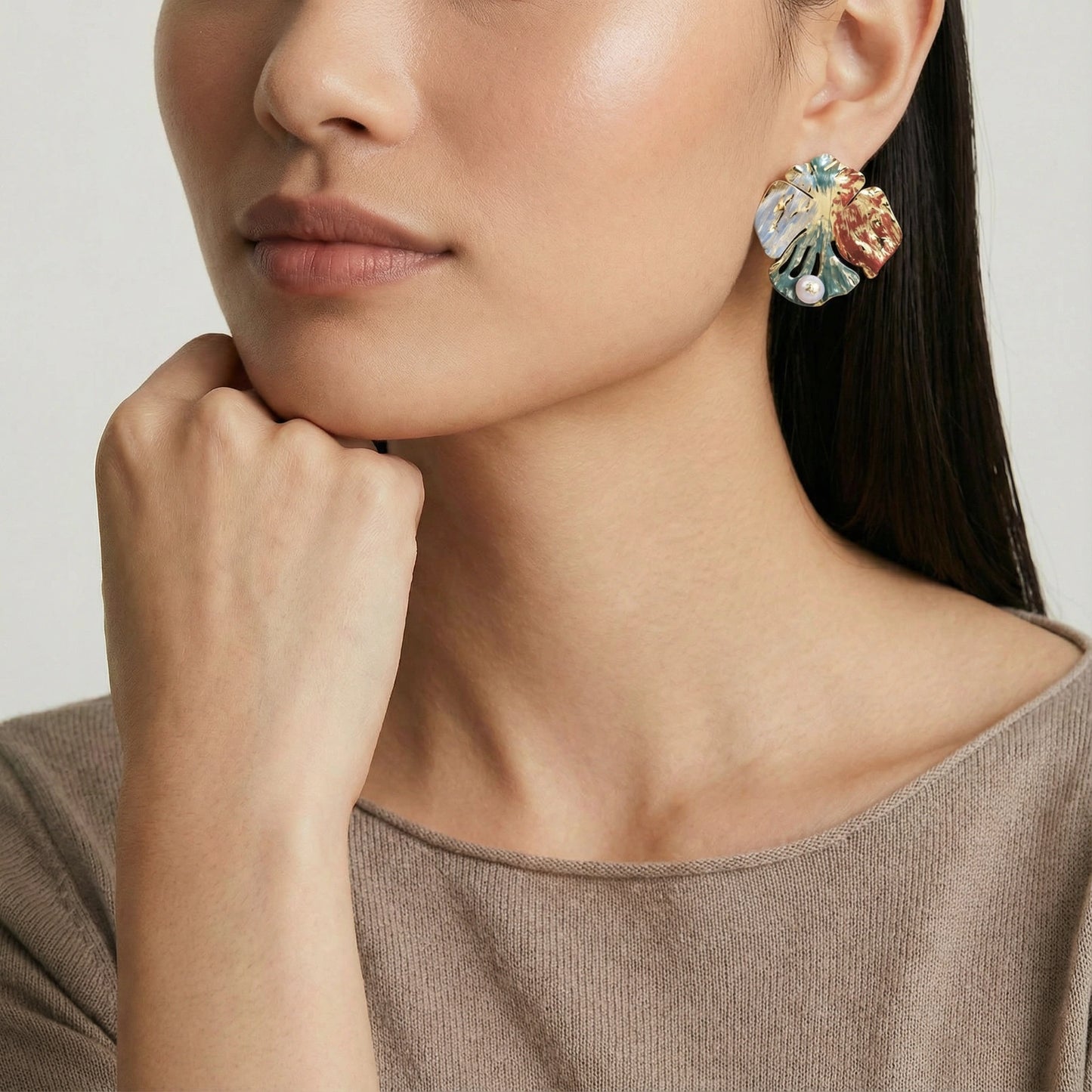 Monstera Muse Earrings